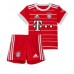 Cheap Bayern Munich Leon Goretzka #8 Home Football Kit Children 2022-23 Short Sleeve (+ pants)